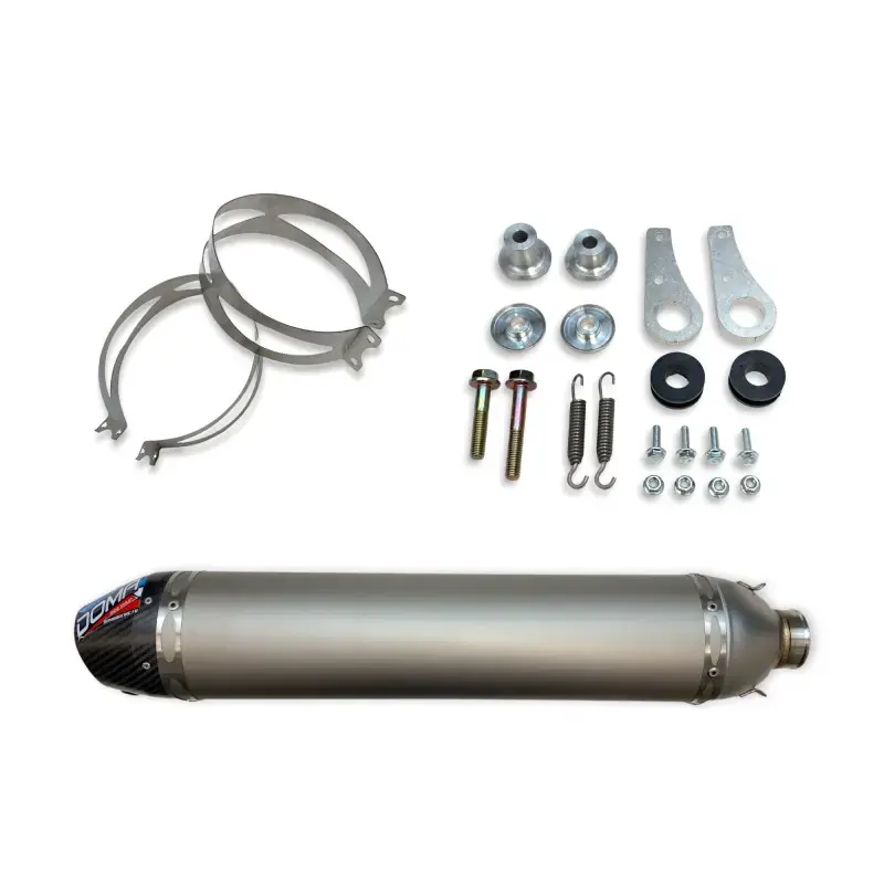 Authentique Silencieux 4 temps pour YAMAHA RAPTOR 700 CPL (06-14) Aluminium / Carbone