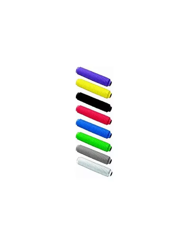 Authentique Soufflets de fourche CEMOTO bleu Ø28/30mm – 180mm