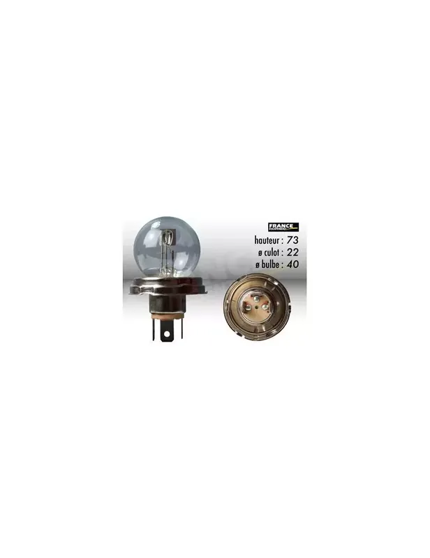 Achat Immédiat AMPOULE PHARE P45T 6V45/40W