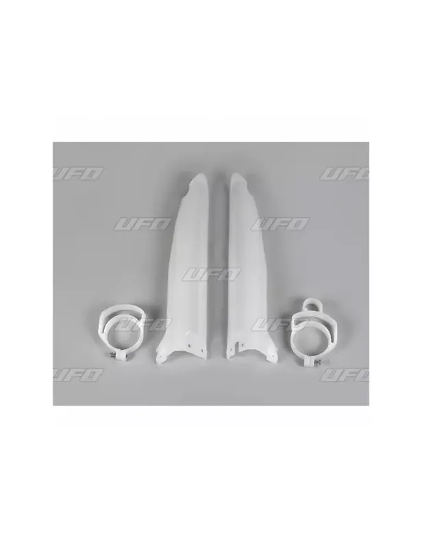 Protections de fourche UFO translucide Kawasaki KX Offre Spéciale