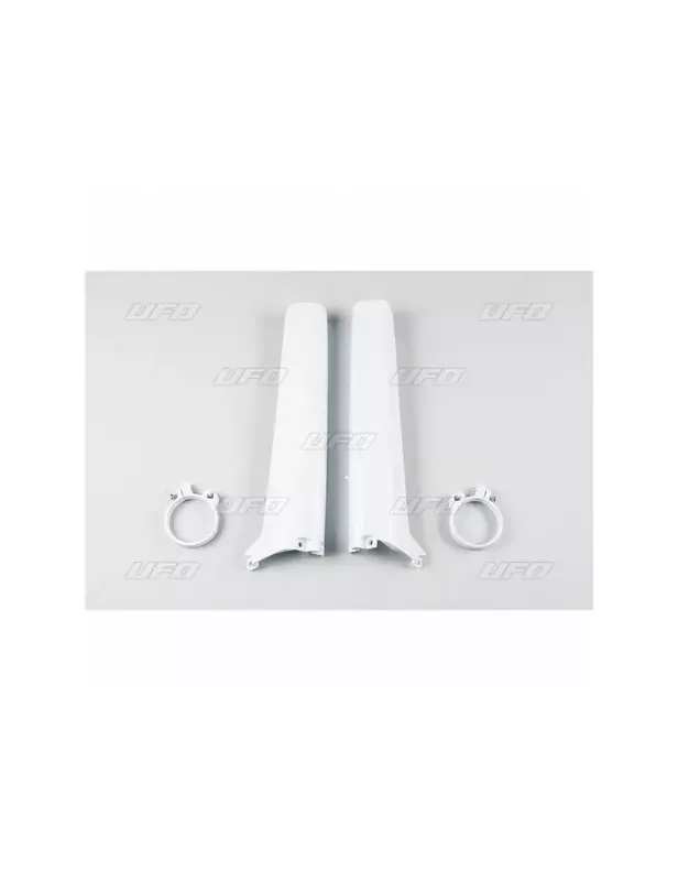 Protections de fourche UFO blanc Suzuki RM125/250 Offre Du Jour