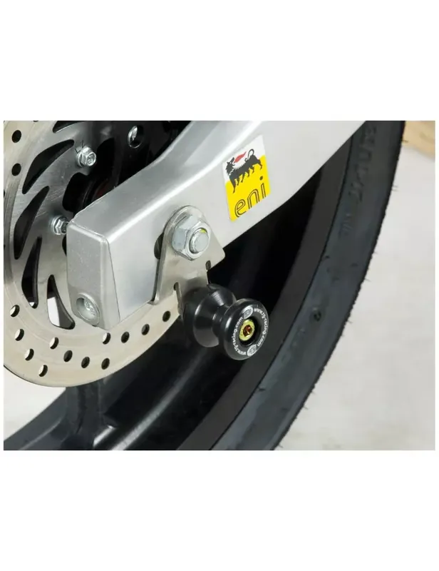 Pions de bras oscillant R&G RACING avec platine argent Aprilia RS4 50/125 Quantité Limitée