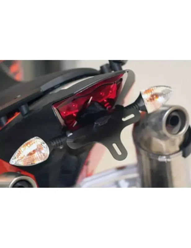 Support de plaque R&G RACING noir KTM 690 Duke/Supermoto Paiement Sécurisé