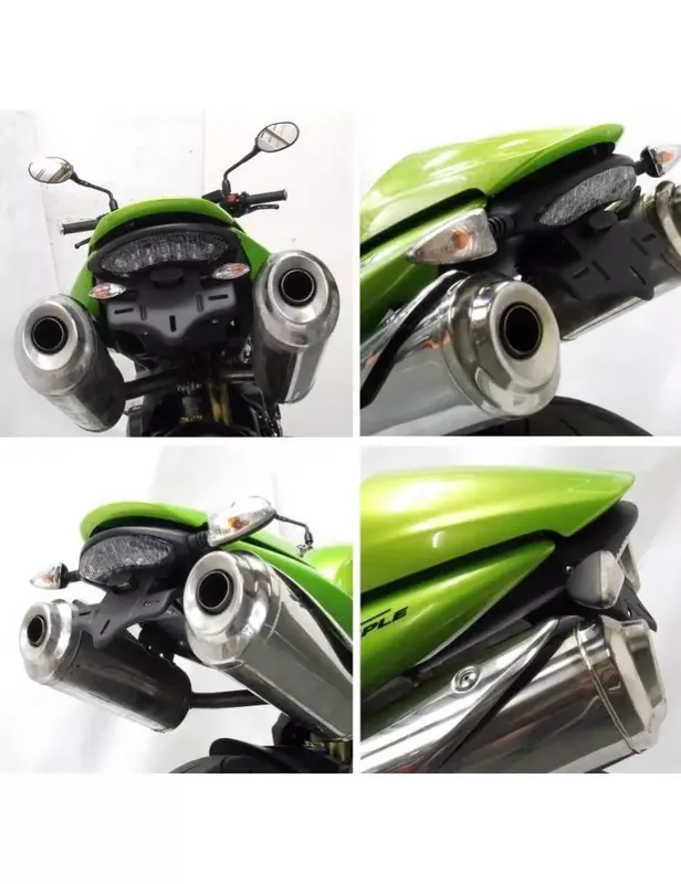 Usine Directe Support de plaque R&G RACING noir Triumph Street Triple 675/R 675