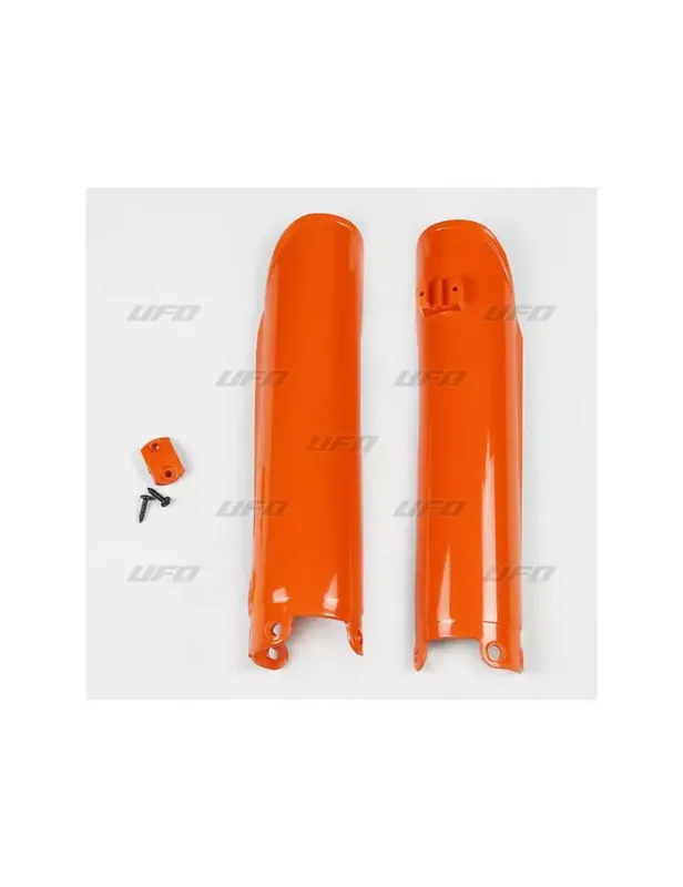 Prix Choc Protections de fourche UFO orange KTM