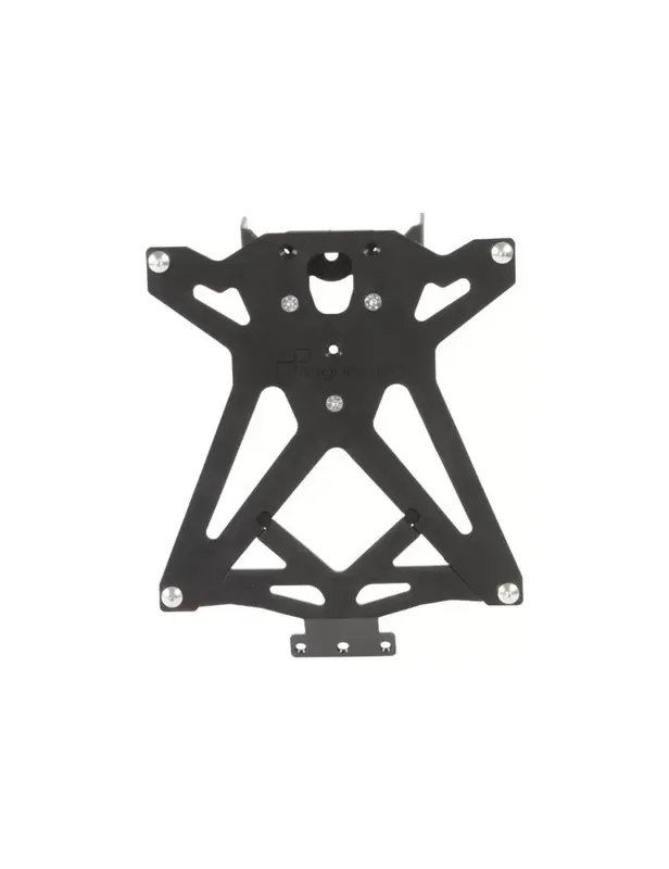 Acheter En Ligne Support de plaque LIGHTECH réglable noir Kawasaki Ninja ZX-6R