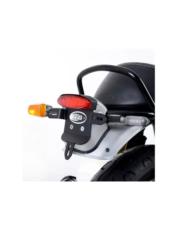 Support de plaque R&G RACING noir Royal Enfield Bon Marché