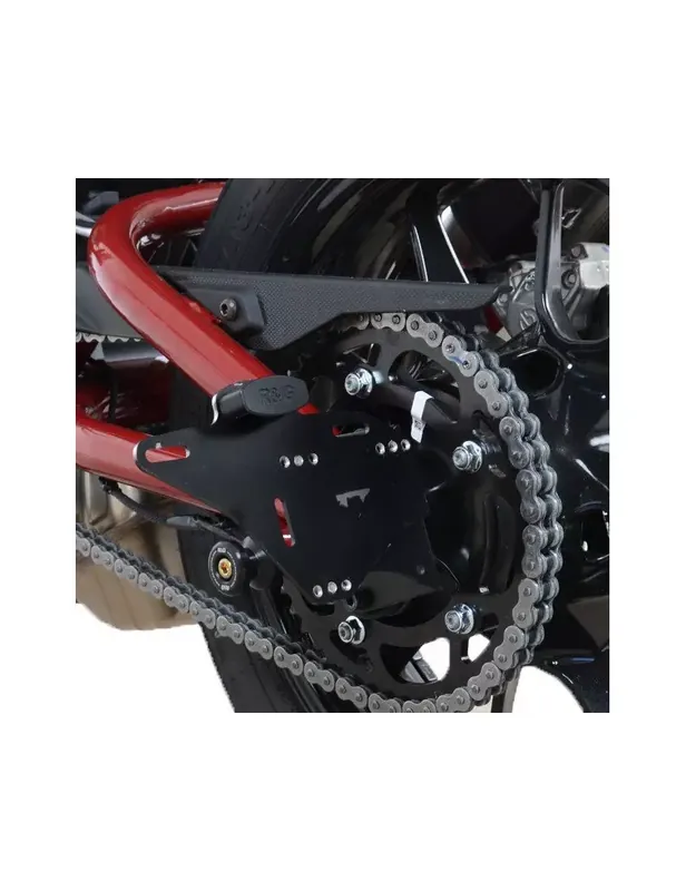 Support de plaque R&G RACING latéral version small noir Indian FTR 1200 Super Prix
