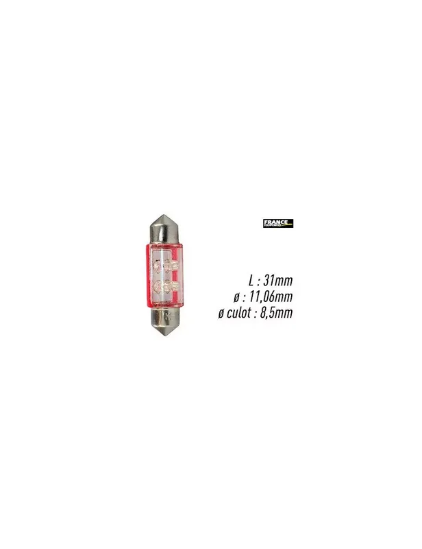AMPOULE ROUGE TYPE S8,5D/C5W Remise