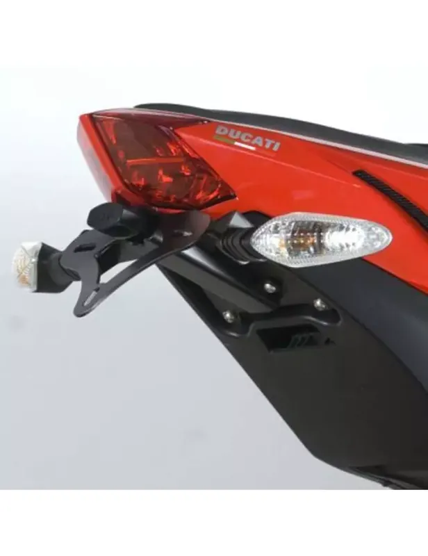 Support de plaque R&G RACING noir Ducati Streetfighter 848 Meilleur Choix