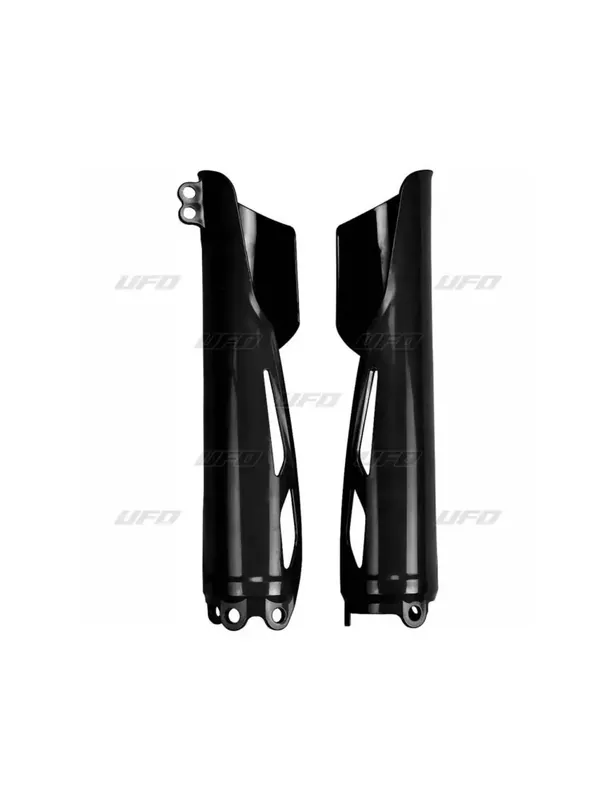 Protège fourche UFO noir Honda CR250/450R-RX Retour Gratuit
