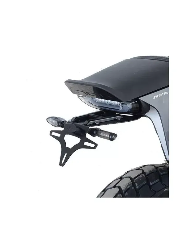 Dernier Modèle Support de plaque R&G RACING noir Husqvarna Svartpilen 701