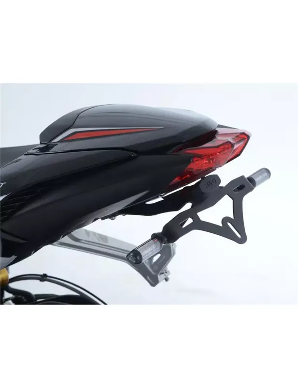 Nouvelle Collection Support de plaque R&G RACING noir Triumph