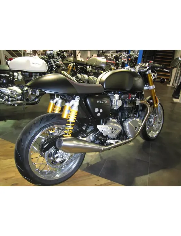 Meilleure Vente Support de plaque ACCESS DESIGN passage de roue noir Triumph Thruxton 1200