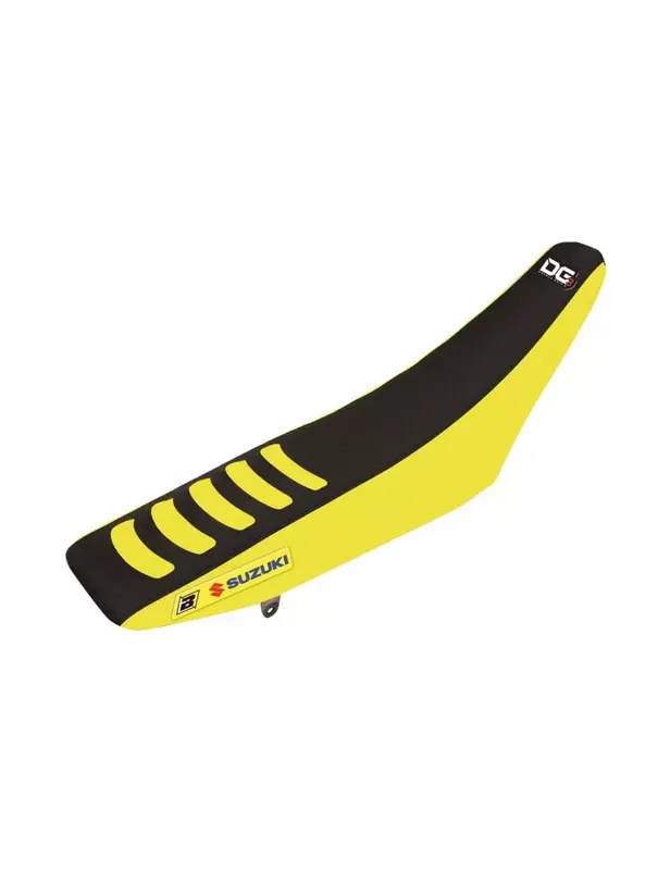 Housse de selle BLACKBIRD Double Grip 3 jaune/noir Suzuki RM-Z450 Prix Cassé