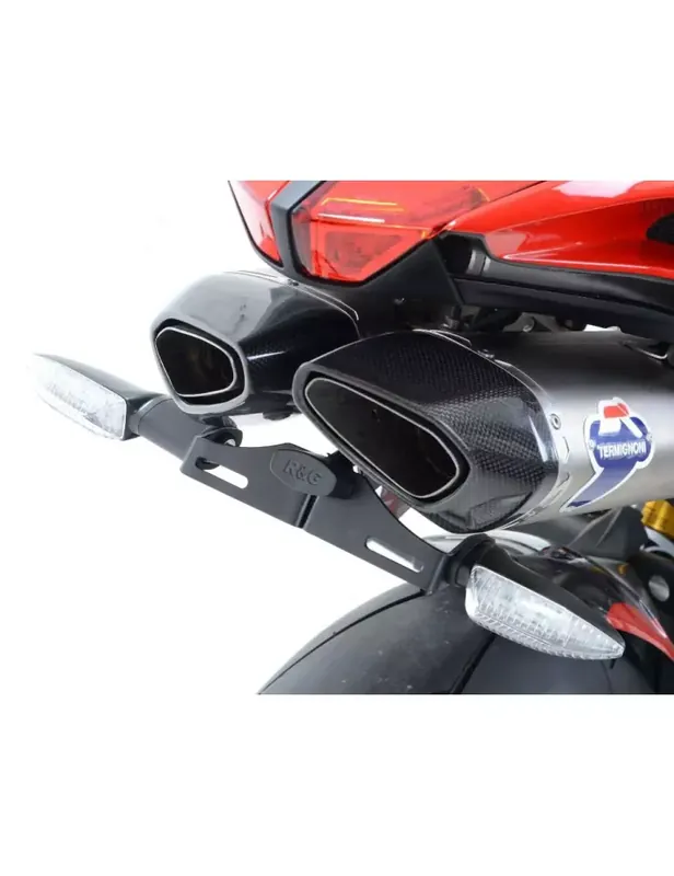 Affaire À Saisir Support de plaque R& noir MV Agusta F4 – Echappement Termignoni uniquement