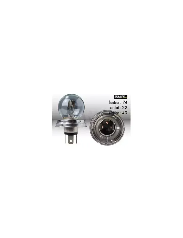 Authentique AMPOULE PHARE P45T 12V45/40W