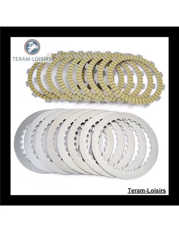 Bon Marché Kit Disques garnis + lisses Embrayage Honda VT 1100 C Shadow Spirit de 1997 1998 1999 2000 2001 2002 2003 2004 2005 2006 2007