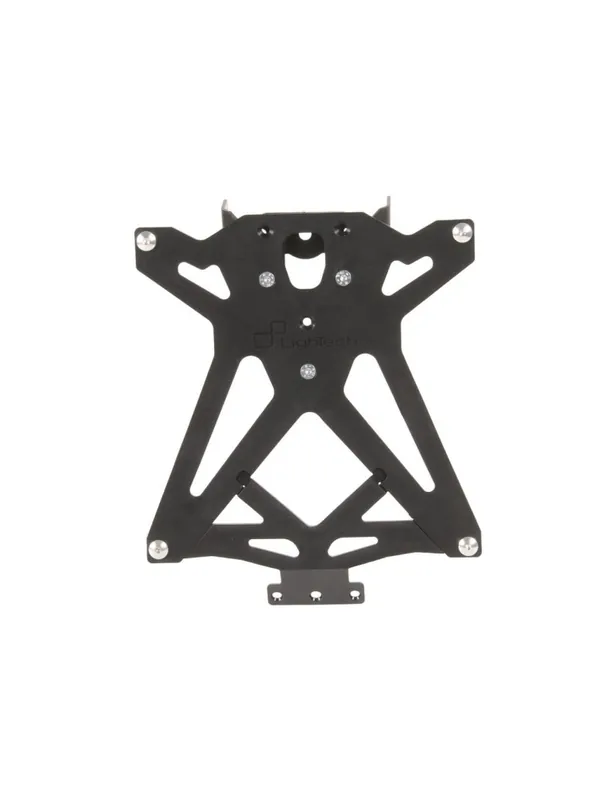 Must-Have Support de plaque LIGHTECH réglable noir Kawasaki ZX6R