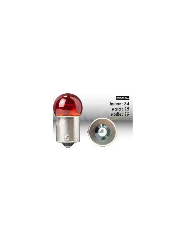 AMPOULE GRAISSEUR BA15S/G18 12V21W-23W Marque