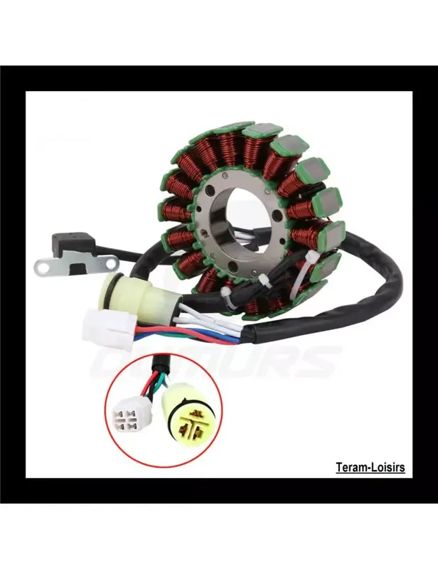 Vente Flash Stator Allumage Alternateur pour Yamaha YFM 350 A Grizzly 350 2WD de 2007 à 2011