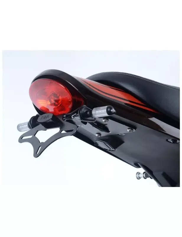 Support de plaque R&G RACING noir Kawasaki Z 900 RS Authentique