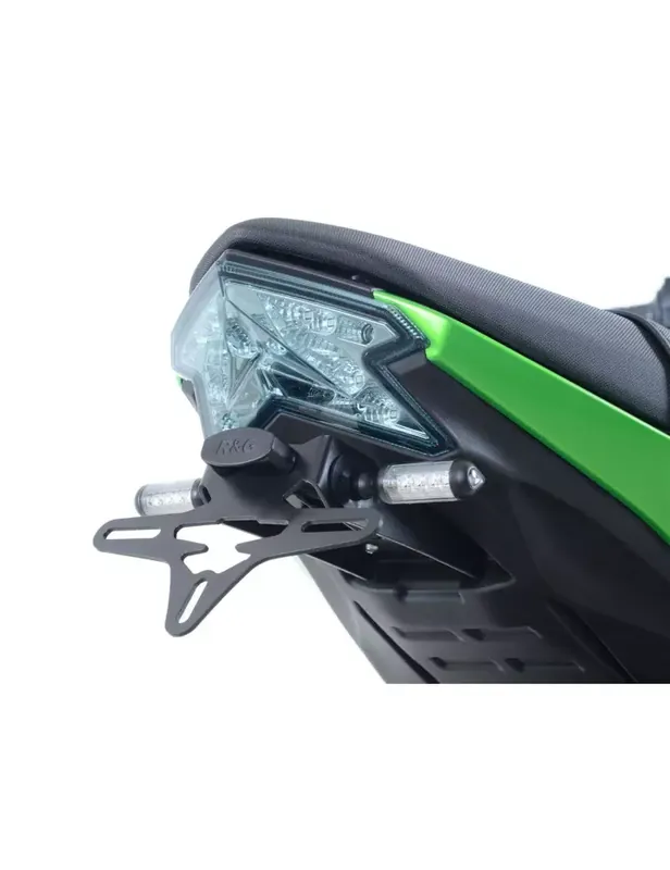 Top Vente Support de plaque R&G RACING noir Kawasaki Z125