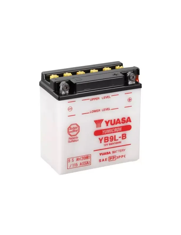 Vente Flash Batterie YUASA YB9L-B conventionnelle