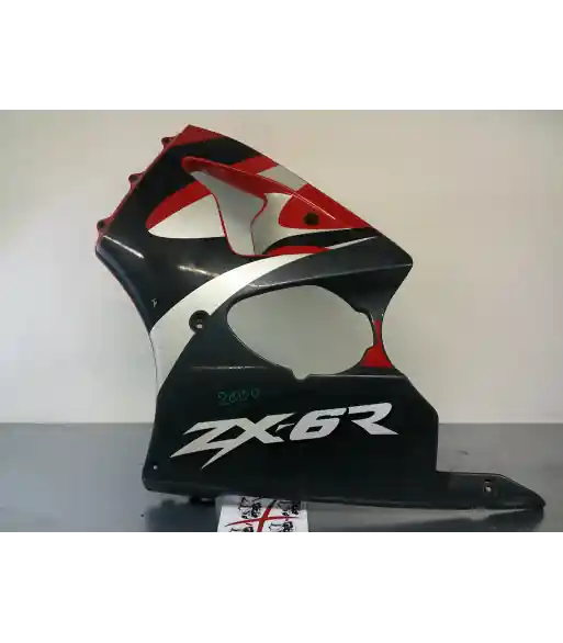 Satisfait Ou Remboursé Flanc de carénage gauche – KAWASAKI ZX6R 600 – 2000