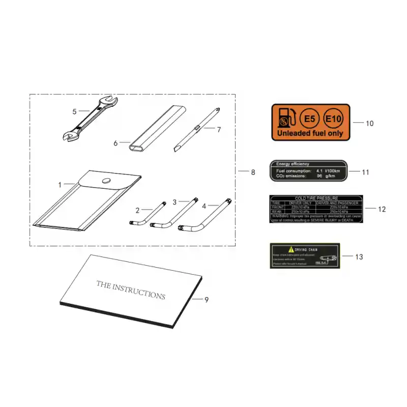 Populaire Trousse à Outils 8 – TROUSSE A OUTILS SRK 700