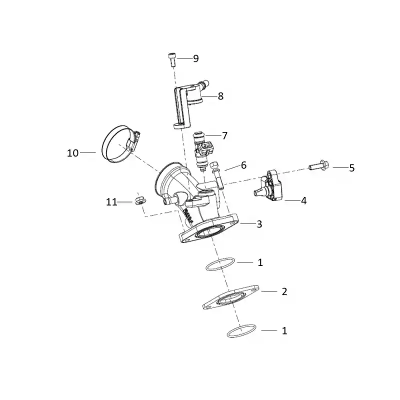 Dernier Modèle Pipe Admission 11 – ECROU M6 QJ