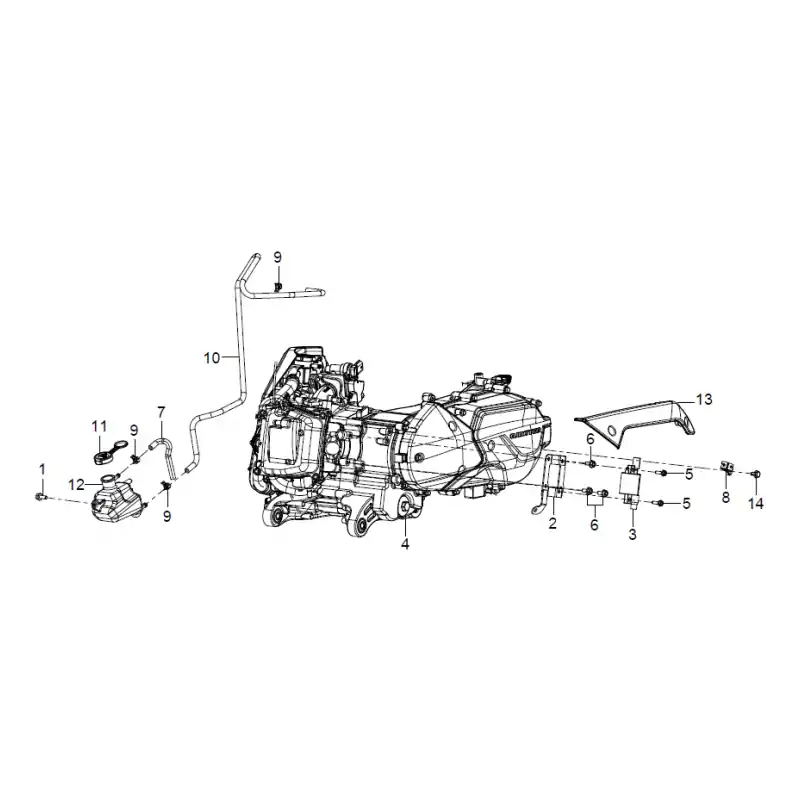 Vase Expension / Moteur / Bobine 1 – VIS M6X14 SRK 400-SRV 550 Satisfait Ou Remboursé