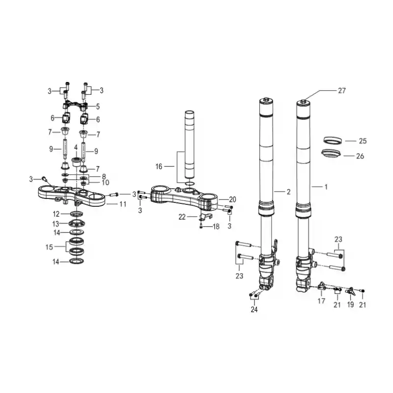 Fourche 21 – VIS M6X14 QJ Usine Directe