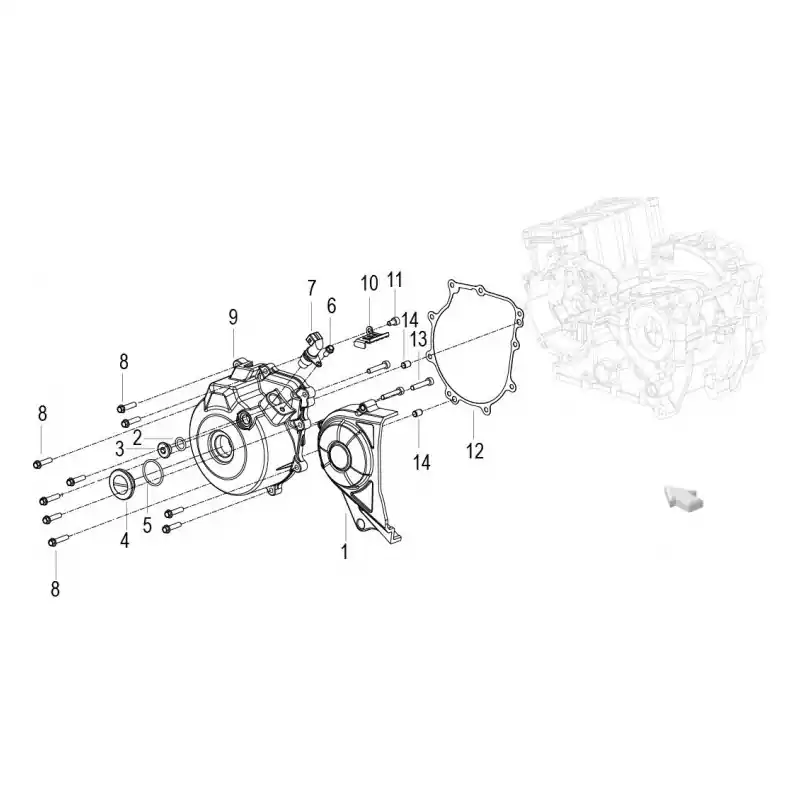 Carter Allumage 6 – VIS M6X12 QJ Affaire À Saisir