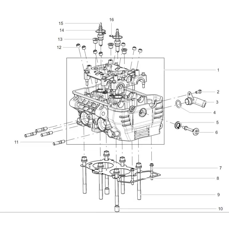 Produit De Marque Culasse Arrière 10 – PION CENTRAGE SRV 600