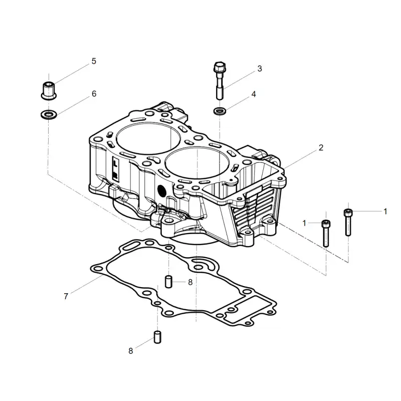 Cylindre 2 – CYLINDRE SRK-SRT 700 EU V Populaire