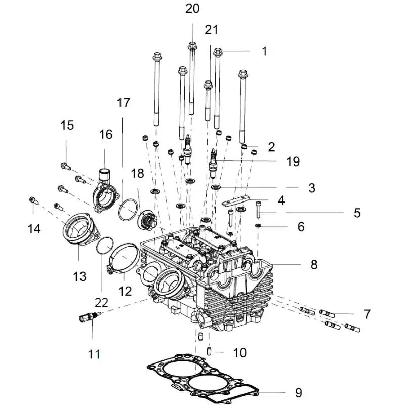 Culasse 11 – SONDE TEMPERATURE MOTEUR ATR SRK Promotion Saisonnière