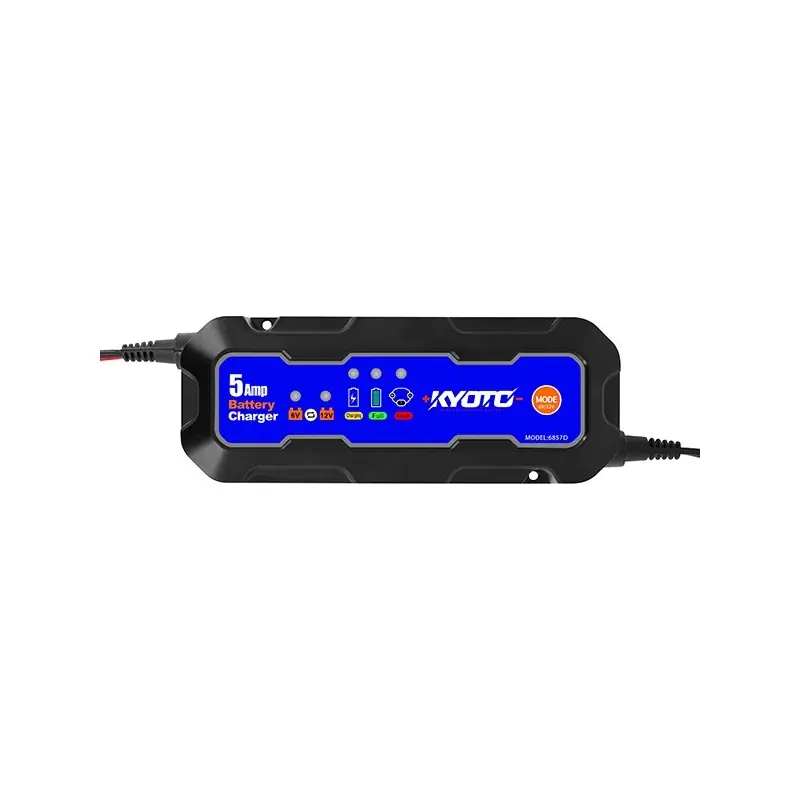 Chargeur de Batterie Moto Kyoto 6V 5A / 12V 5A Promotion Saisonnière