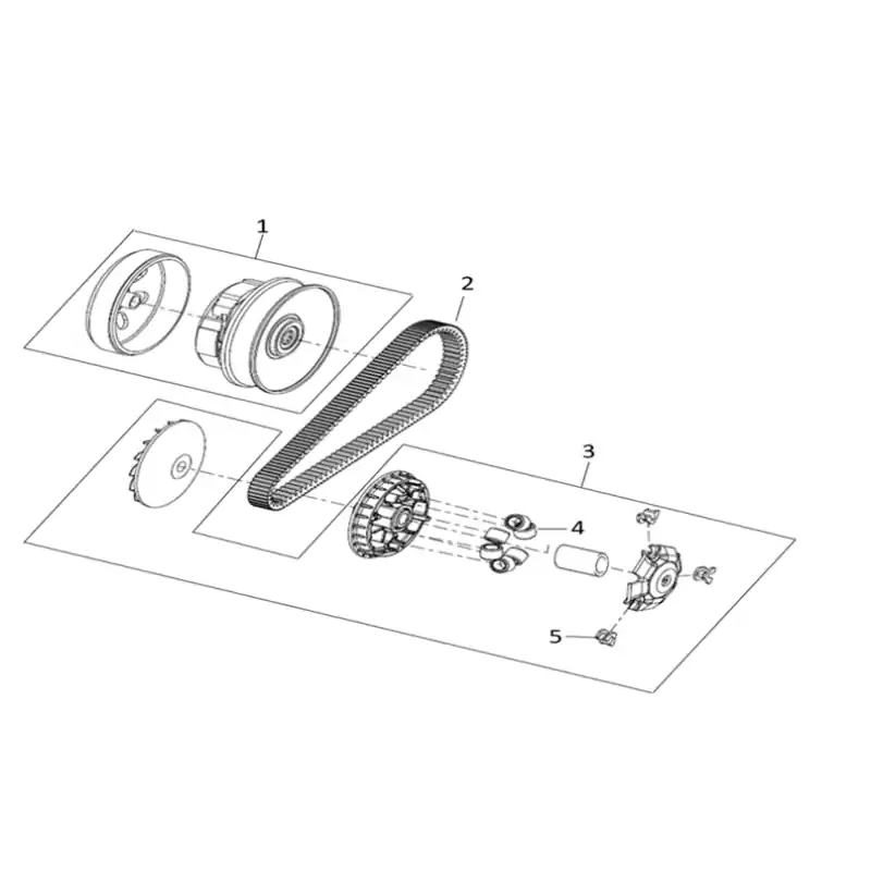 Acheter Direct Variateur / Embrayage 1 – EMBRAYAGE COMPLET FORT 125