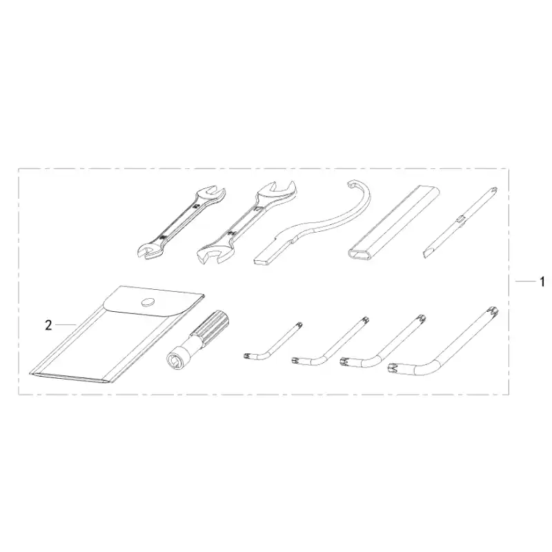Trousse à Outils 1 – TROUSSE A OUTILS SRT 700 EU V Offre Exclusive