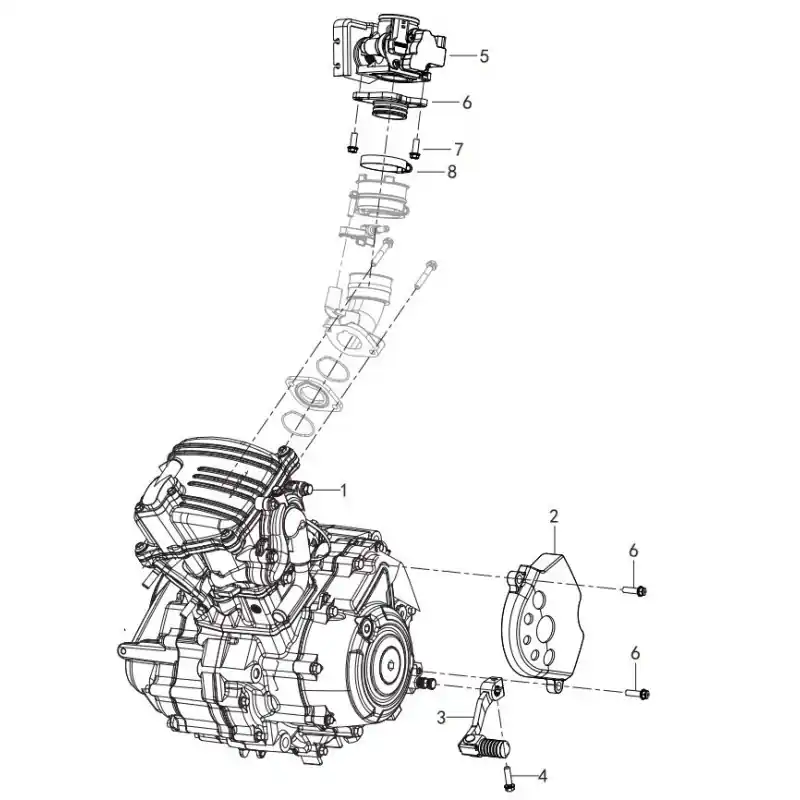 Promotion Moteur et Corps Injection 8 – COLLIER DE SERRAGE 40-60 QJ