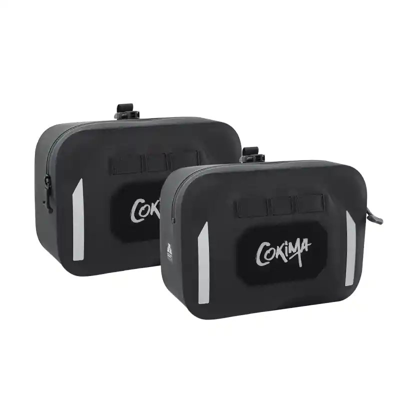 Paire de Sacoches Latérales Cokima pour Crash Bar 2x2L Commander Vite