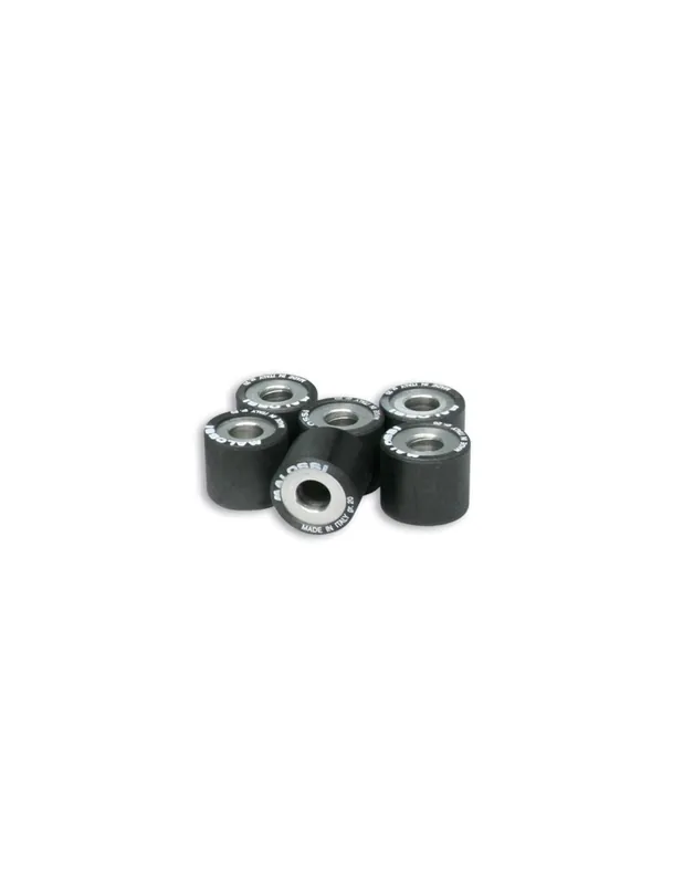 Galets x6 MALOSSI Ø 25×22,2 pour variateur Malossi Aprilia Gilera Piaggio 400 – 500 Certifié