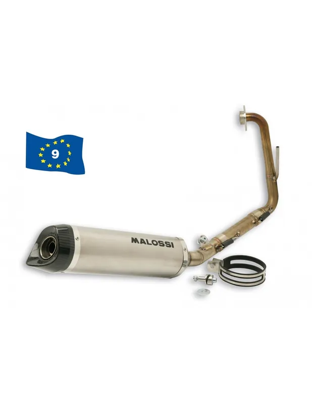 Pot d&rsquo;échappement Malossi GP MHR MT-125 14-19 YZF-R 125 08-13 Yamaha Homologué Affaire À Saisir
