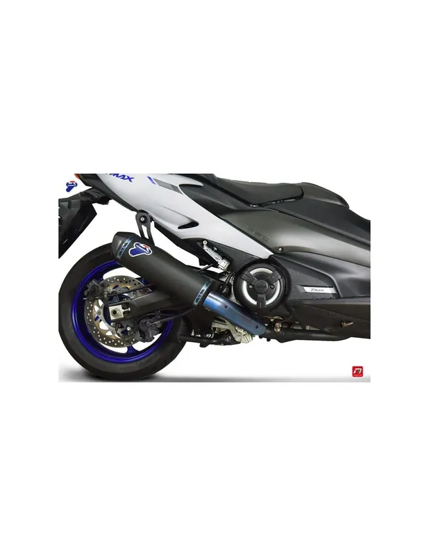 Jusqu&rsquo;à Épuisement Des Stocks Pot d&rsquo;échappement Termignoni TMAX 560 Ligne racing complète Black edition