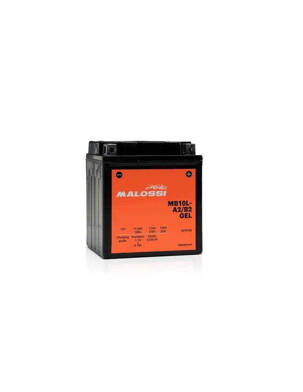 Batterie Gel Malossi MB10L-A2/B2 Piaggio X8 125 04-07 Dernière Chance