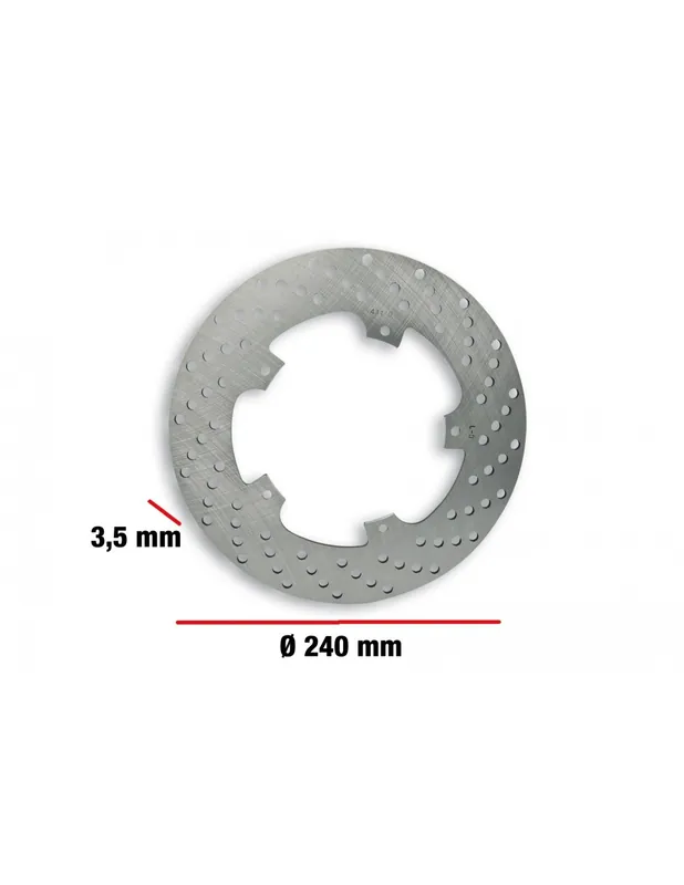 Disque de frein ARRIERE Malossi Piaggio X8 125 X8 200 X8 250 X8 400 Must-Have