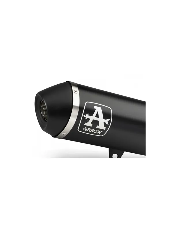 Top Vente Pot d&rsquo;échappement Arrow Kymco XCiting 400 S euro-4 19-20 Ligne complète sortie inox dark