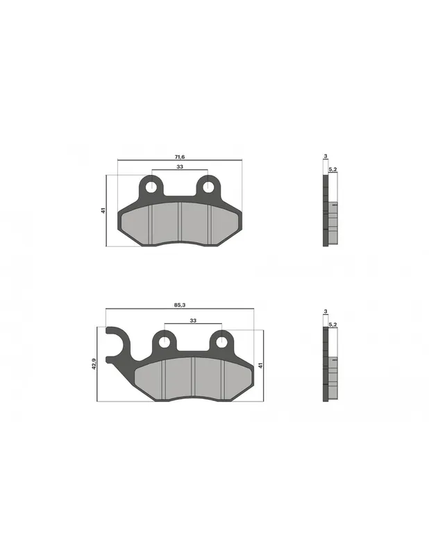 Commander Vite Plaquettes de frein AVANT Malossi Sym Jet 14 125 h²o