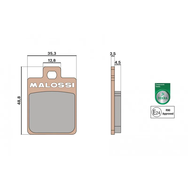 Achat Immédiat Plaquettes de frein ARRIERE MHR Sym Symphony 125 / ST / S / SR / ST W4 / Cargo